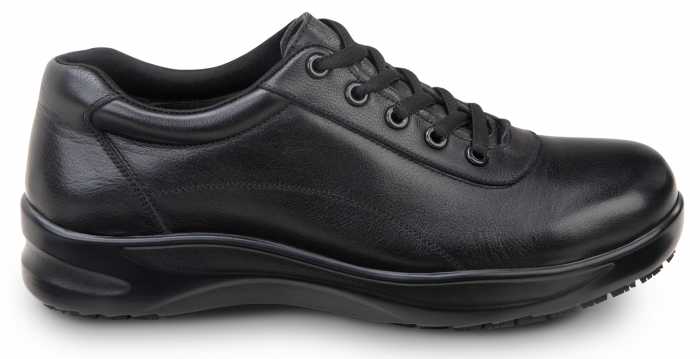 alternate view #2 of: Zapato de trabajo con puntera blanda, antideslizante MaxTRAX, estilo Oxford casual, negro, de mujer, SR Max SRM400 Abilene