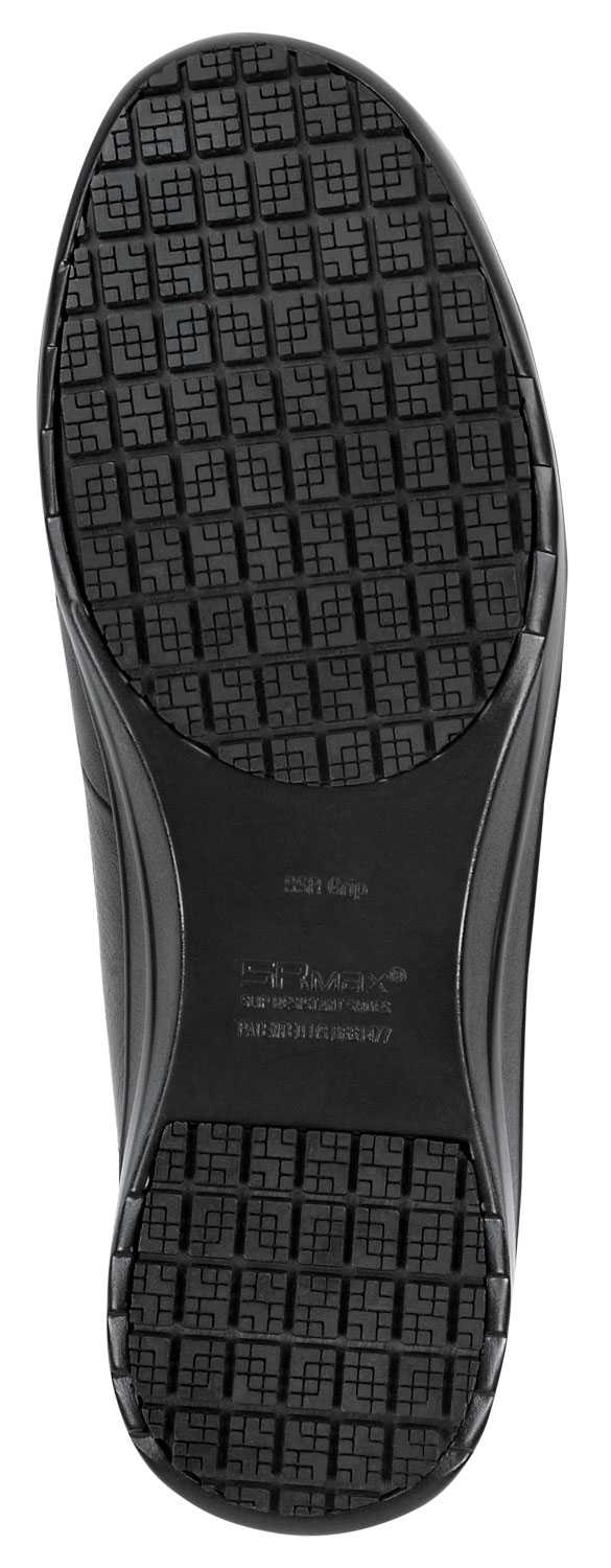alternate view #5 of: Zapato de trabajo antideslizante MaxTRAX, EH, con puntera de aleación, estilo Oxford, casual negro, de mujer, SR Max SRM405 Sarasota