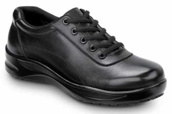 Zapato de trabajo antideslizante MaxTRAX, EH, con puntera de aleación, estilo Oxford, casual negro, de mujer, SR Max SRM405 Sarasota