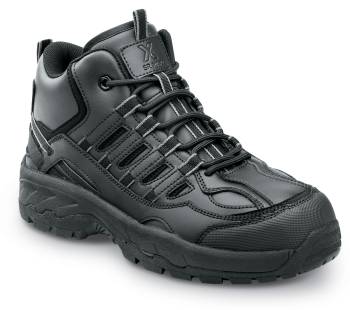 SR Max SRM4800 Carbondale, Men's, Black, Hi Top Athletic Style Soft Toe Slip Resistant Work Shoe