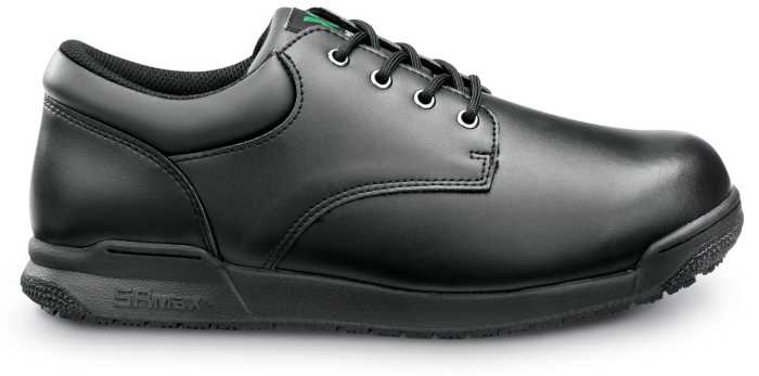 alternate view #2 of: Zapato de trabajo con puntera blanda, antideslizante MaxTrax, estilo Oxford, negro, de hombre, SR Max SRM6400 Marshall
