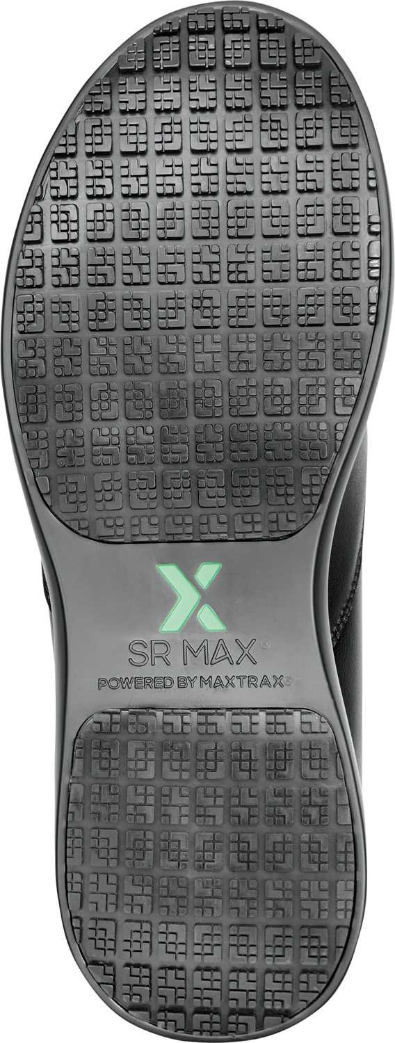 alternate view #5 of: Zapato de trabajo con puntera blanda, antideslizante MaxTRAX, estilo Oxford, negro, de mujer, SR Max SRM650 Ayden