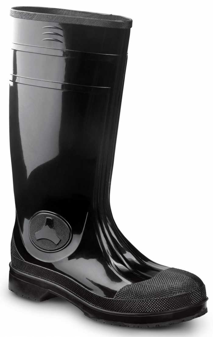 SR Max SRM8300 Montauk, Unisex, Black, Soft Toe, Waterproof, Slip Resistant 16 Inch PVC Work Boot