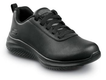 SKECHERS Work Ultra Flex 3.0 SSK108215BLK Cheryl, Women's, Black, Soft Toe, EH, MaxTRAX Slip Resistant, Oxford, Work Shoe