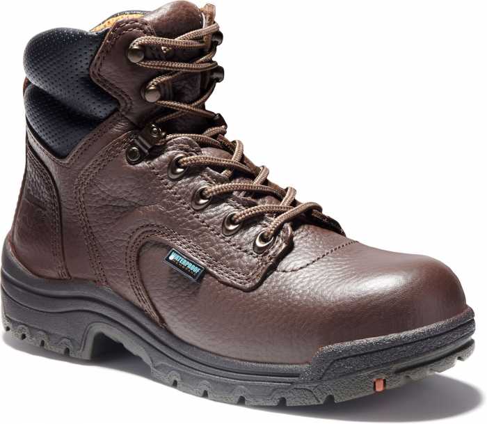 view #1 of: Timberland PRO TM53359 TiTAN, Women's, Brown, Alloy Toe, EH, WP, 6 Inch Boot