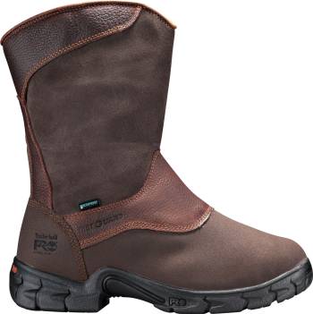 Bota Wellington SR impermeable con protector metatarsal interno y puntera de acero Excave marrón para hombre