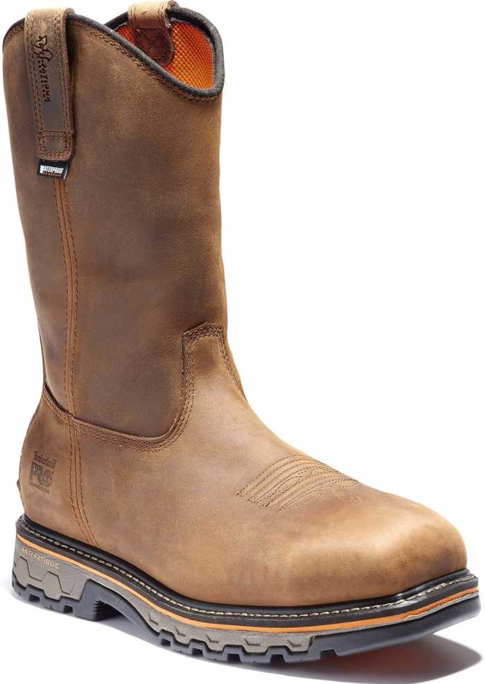 view #1 of: Timberland PRO TMA24BH True Grit, Men's, Brown, Comp Toe, EH, WP, Pull On Boot