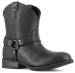 view #1 of: Frye WGFR40601F Women's, Black, Steel Toe, EH, Slip Resistant, Harness, Work Boot