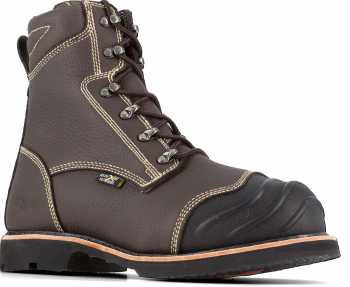 Iron Age WGIA0121 Forgefighter, Men's, Brown, Comp Toe, EH, Mt, 10 Inch Boot