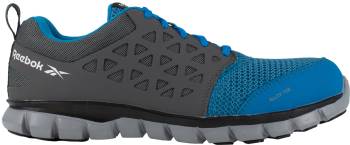 Women's Blue/Grey Sublite Cushion Work Alloy Toe Static Dissipative SRO Athletic