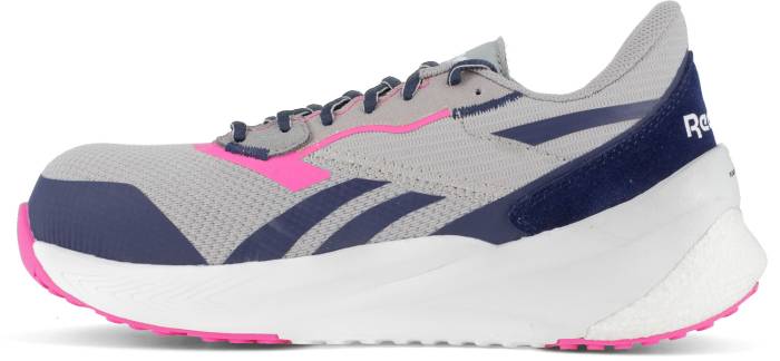 alternate view #3 of: Reebok Work WGRB516 Floatride Energy Daily, Women's, Grey/Navy/Pink, Comp Toe, SD, Low Athletic, Work Shoe