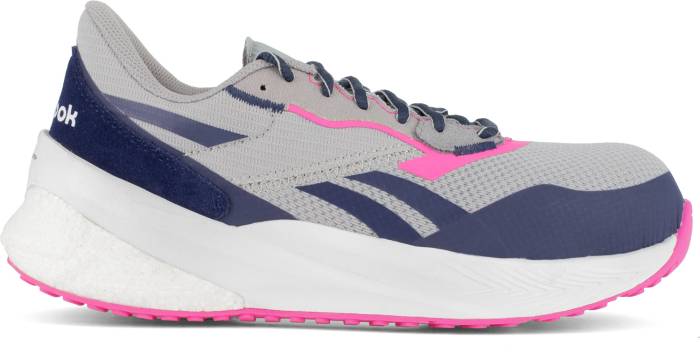 alternate view #2 of: Reebok Work WGRB516 Floatride Energy Daily, Women's, Grey/Navy/Pink, Comp Toe, SD, Low Athletic, Work Shoe