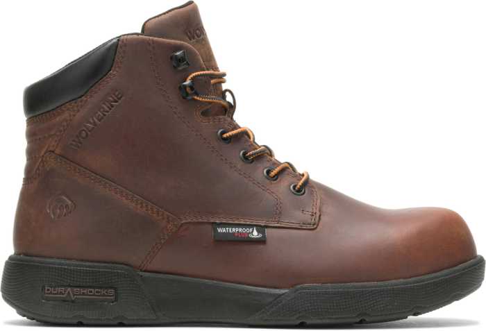 alternate view #2 of: Wolverine WW080062 Kickstand, Men's, Comp Toe, EH, WP, 6 Inch Work Boot