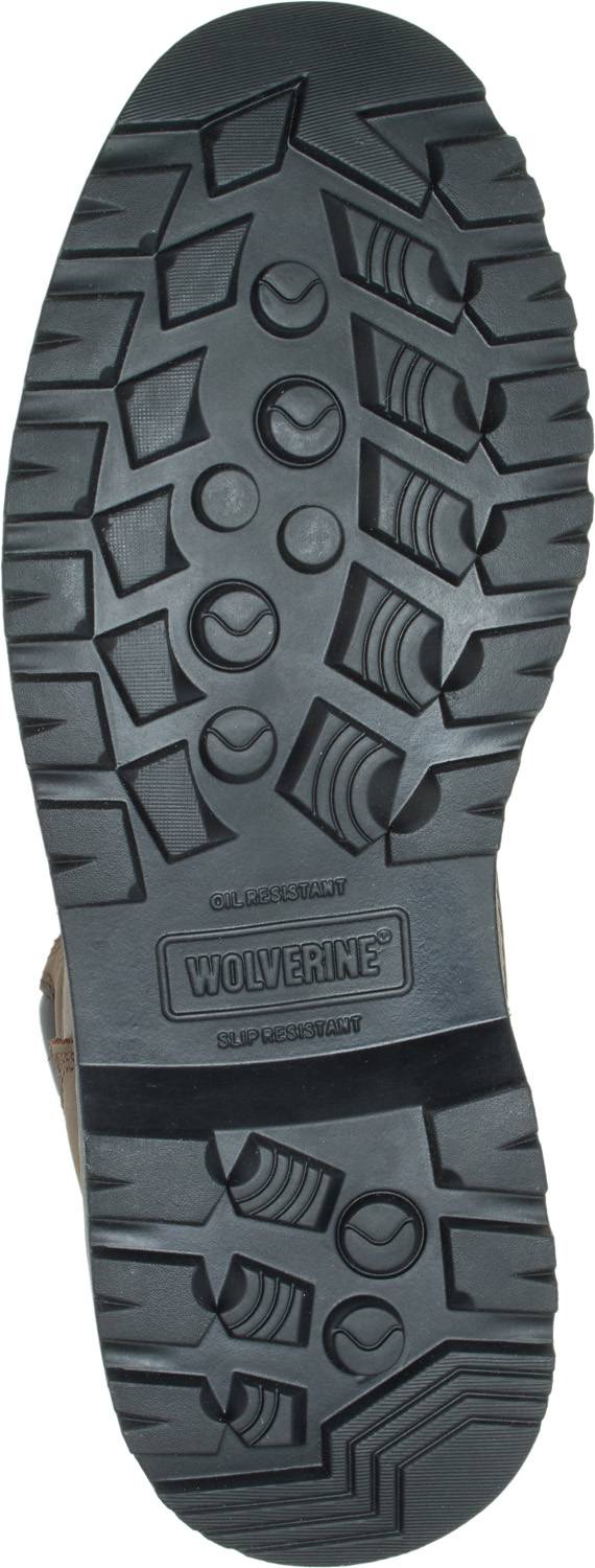alternate view #5 of: Wolverine WW10633 Floorhand Men's, Dark Brown, Steel Toe, EH, 6 Inch, Waterproof Boot