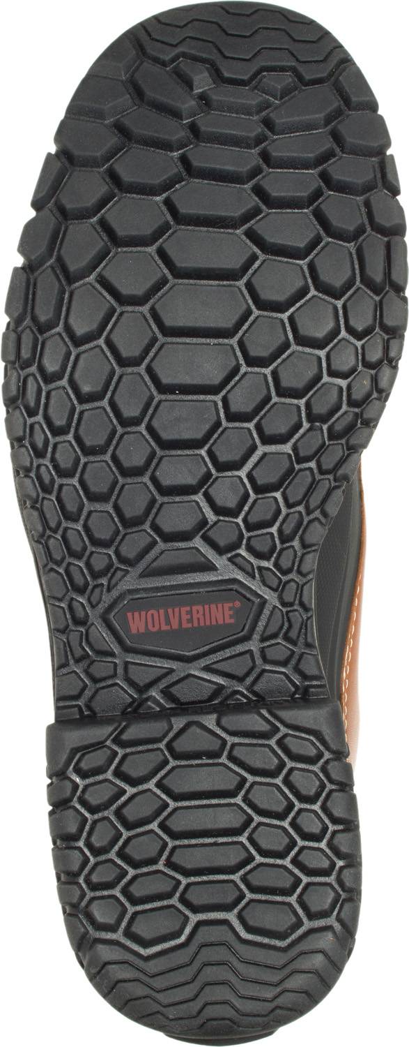 alternate view #5 of: Wolverine WW5698 SwampMonster Brown, Steel Toe, EH, Waterproof Men's 6 Inch Work Boot